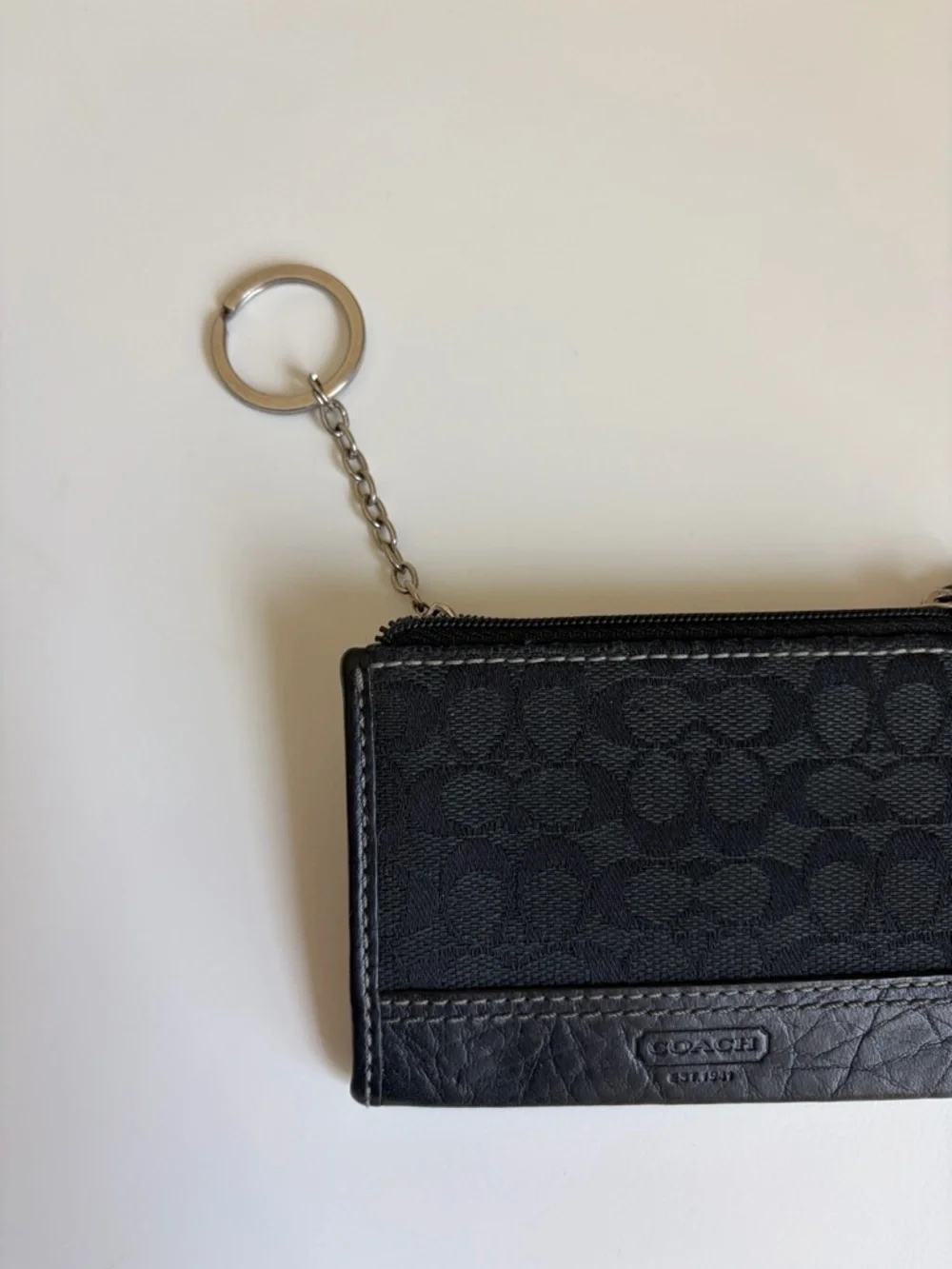 Coach Vintage Logo Card Case Y2K
